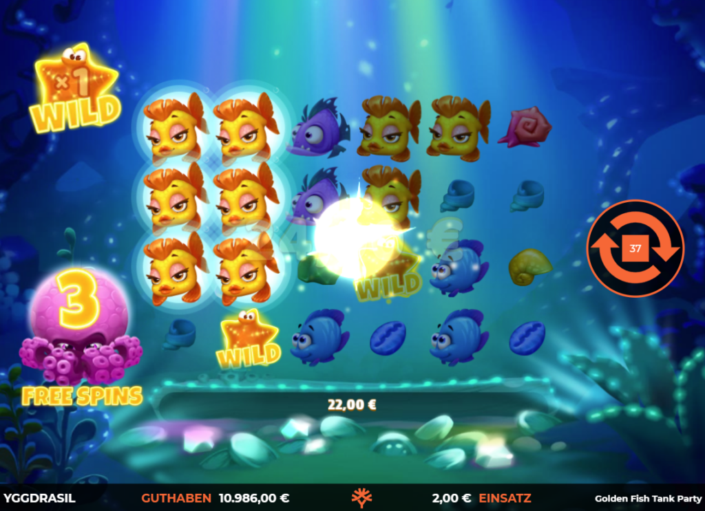 Screenshot 20250123 172203 mrslotsde Golden Fish Tank Party Slot Bonus Funktionen